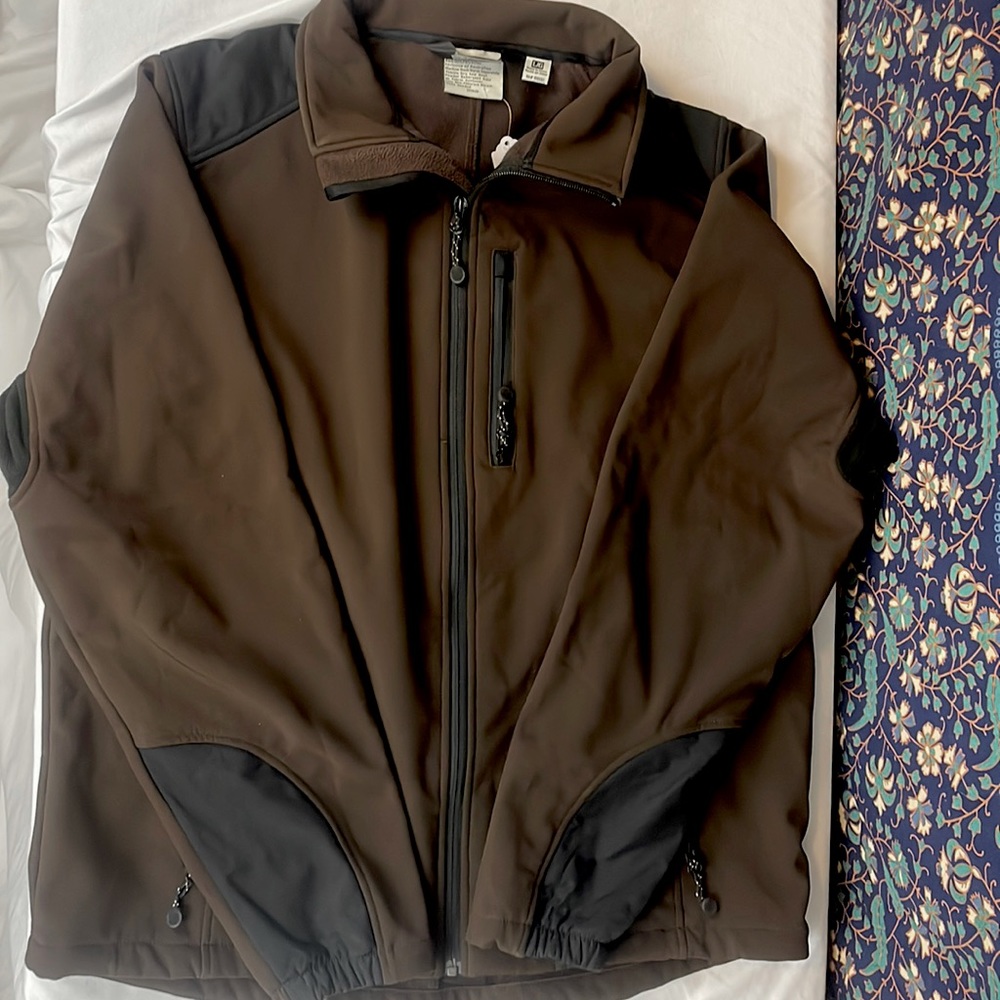 Brown Black diamond winter jacket